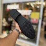 بوت چرم چلسی مشکی سایز بزرگ کد 5922 - تصویر 4