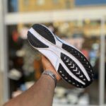 کتونی نایک مشکی سفید بزرگپا کد 6722 - تصویر 7