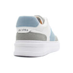کتونی مردانه Bershka سفید آبی t بزرگپا کد 7085 - Image 5
