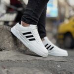 کفش آدیداس داسلر سفید مشکی بزرگپا 6063 - Image 2